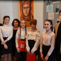 Лекторская группа музея Боевой Славы школы приняла участие в конкурсе школьных музеев Республики Крым