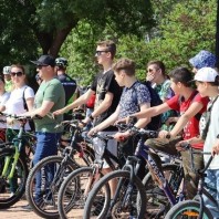 Учащиеся школы приняли участие в велопробеге