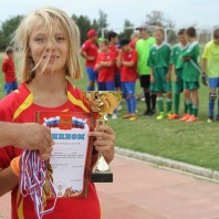 Соня Бондарева — лучший юный футболист Керчи!
